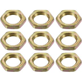 uxcell M7 Thread Dia 304 Stainless Steel Metric Hex Nut Screw Cap Fastener 50pcs