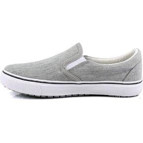 Womens Nextgen Sunbrella Upper Nonslip Waitress Server Slip On Fashion Flat