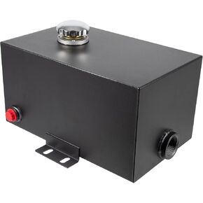 5 Gallon 14 Gauge Steel Hydraulic Fluid Reservoir Tank, 1.5 Inch FNPT Inlet Port and 0.75 Inch FNPT Outlet Port, 15x9x8in Size in Saudi Arabia