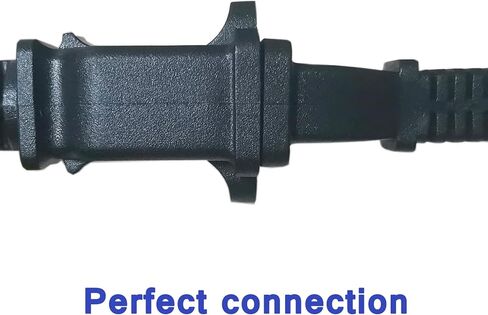 2ft(0.6m) USA Outlet Saver Power Cable 125V 15A 2-Prong 2 Outlets for NEMA 5-15P to NEMA 5-15R in Kuwait