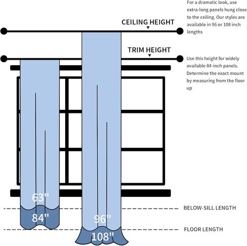 ستائر schweek boho بطول 84 بوصة ستائر نافذة مطرزة لغرفة النوم وغرفة المعيشة 2 لوحة ستائر تصفية ضوء المزرعة ستائر شرابة بوهيمية، أزرق in Kuwait