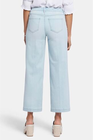 NYDJ Women's Teresa Wide Leg Ankle, oceanfront in Saudi Arabia