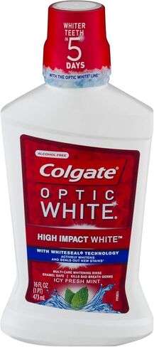 COLGATE OPTIC WHITE MOUTHWASH 8 OZ, 3 pack in Saudi Arabia