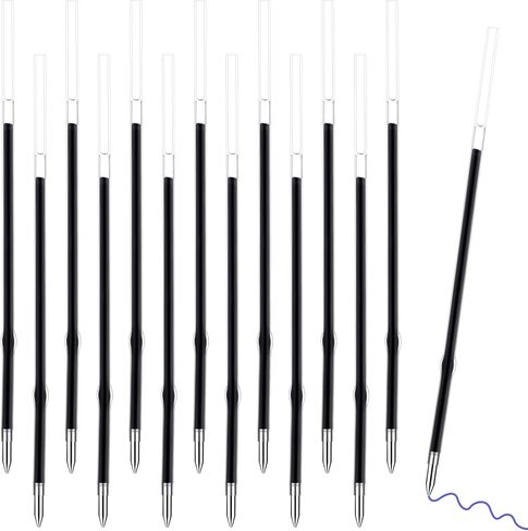 Zonon 30 Pieces Pen Refills Ink Ballpoint Pen Refill 3.9 Inch Replacement Ink Refill Bulk for Retractable Pens Office School Supplies, Medium Point(Black) in Kuwait