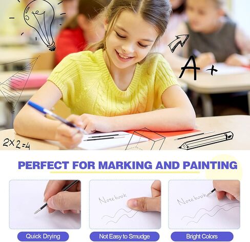 Zonon 30 Pieces Pen Refills Ink Ballpoint Pen Refill 3.9 Inch Replacement Ink Refill Bulk for Retractable Pens Office School Supplies, Medium Point(Black) in Kuwait