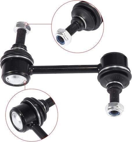 X AUTOHAUX 2 قطعة K9545 التعليق الخلفي Sway Bar وصلات النهاية مثبت Sway Bar Link 4883012060 4883020010 لتويوتا كورولا 1988-2002 in Saudi Arabia