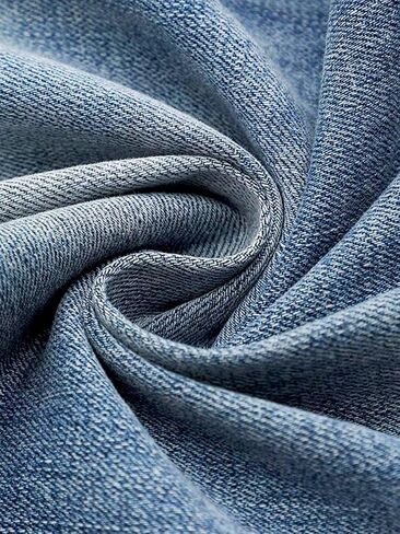 Flamingals Butt Lifting Bootcut Jeans Stretchy Casual Spring Trendy Flare Leg Jeans for Women 2024 Soft Blue M in Saudi Arabia