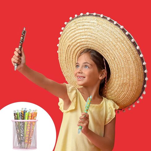 Leinuosen 72 جهاز كمبيوتر شخصى Cinco De Mayo Pen Cinco De Mayo Party Favors Mexican Fiesta Pens Bulk Fiesta Party Favors for Pinata الحشو Goodie Bag Stuffers الفصول الدراسية المكافآت Cinco De Mayo Party Favors in Saudi Arabia
