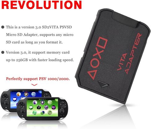 محول Version3.0 SD2VITA Psvsd Micro SD لنظام PS VITA Henkaku Enso 3.60 لأجهزة Android والكمبيوتر in Saudi Arabia