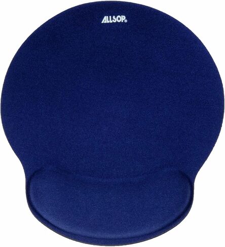 لوحة ماوس Allsop 30206 Mousepad Pro من الإسفنج الذكي مع مسند للمعصم، 9 × 10 × 1، أزرق in Kuwait