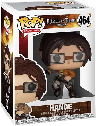 Funko Pop! Animation: Attack on Titan - Hange Toy, Multicolor in Saudi Arabia