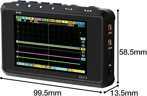 SainSmart Mini DS213 Handheld Pocket-Sized Digital Storage Oscilloscope 4 Channels in Saudi Arabia