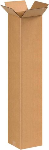 AVIDITI 8x8x40 Tall Corrugated Boxes, Tall, 8L x 8W x 40H, Pack of 20 | Shipping, Packaging, Moving, Storage Box for Home or Business, Strong Wholesale Bulk Boxes in Saudi Arabia