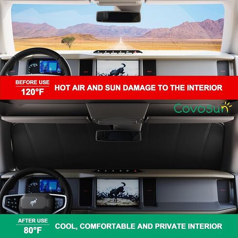 مظلة للزجاج الأمامي لسيارة فورد برونكو in Kuwait