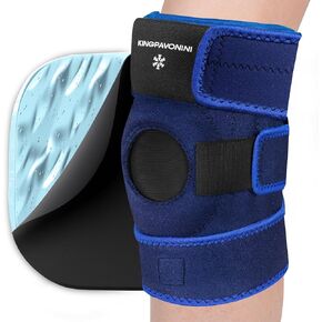 غلاف حزمة الجليد Kingpavonini 3-in-1 بعد الجراحة البديلة ، وحزم ثلج هلام قابلة لإعادة الاستخدام للإصابات ، والعلاج البارد/الساخن ، ولفائف الجليد لتخفيف آلام الركبة ، والتورم ، والتهاب المفاصل ، ودموع الغضروف المفصلي ، و ACL in Kuwait