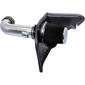 Cold Air Intake System with Heat Shield Kit + Filter Combo BLACK Compatible For 10-15 Chevy Camaro SS V8 6.2L in Saudi Arabia