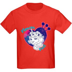 CafePress MLP Flower Fest T Shirt Kids Dark Cotton T-Shirt in Saudi Arabia