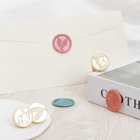 CRASPIRE Graduation Theme Wax Seal Stamp 25mm Bachelor Hat Rice Sealing Wax Stamps Retro Rosewood Handle Removable Brass Head for Wedding Invitations Envelopes Christmas Thanksgiving Gift Packing in Saudi Arabia
