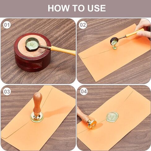 CRASPIRE Graduation Theme Wax Seal Stamp 25mm Bachelor Hat Rice Sealing Wax Stamps Retro Rosewood Handle Removable Brass Head for Wedding Invitations Envelopes Christmas Thanksgiving Gift Packing in Saudi Arabia