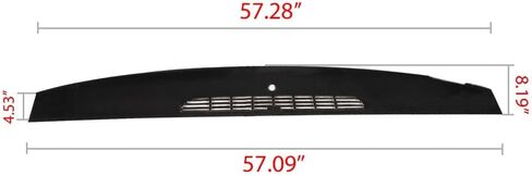 GRAND ORANGE Dash Panel Defrost Vent Grille Cap Upper Dashboard Fit Chevy Tahoe Avalanche Suburban & GMC Yukon/XL/Denal & Cadillac Escalade 2007-2014,Fit Silverado GMC Sierra 2007-2013 Brown in Saudi Arabia