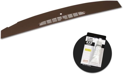 GRAND ORANGE Dash Panel Defrost Vent Grille Cap Upper Dashboard Fit Chevy Tahoe Avalanche Suburban & GMC Yukon/XL/Denal & Cadillac Escalade 2007-2014,Fit Silverado GMC Sierra 2007-2013 Brown in Saudi Arabia
