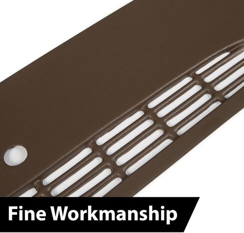 GRAND ORANGE Dash Panel Defrost Vent Grille Cap Upper Dashboard Fit Chevy Tahoe Avalanche Suburban & GMC Yukon/XL/Denal & Cadillac Escalade 2007-2014,Fit Silverado GMC Sierra 2007-2013 Brown in Saudi Arabia