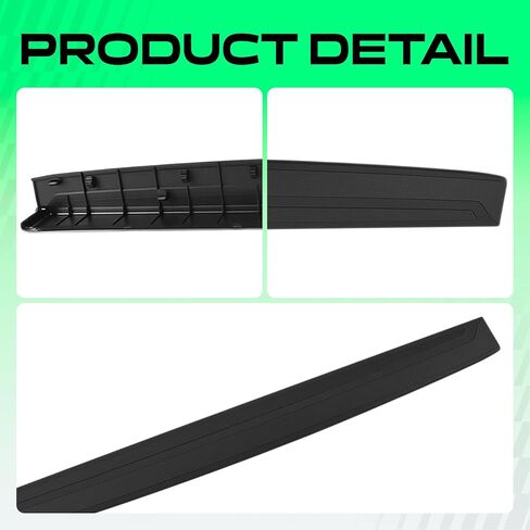 YHTAUTO Tailgate Molding Cap Fit for Toyota Tacoma 2016-2023| Textured Black Rear Upper Side Tailgate Top Cap Protector Molding Trim Cover in Saudi Arabia