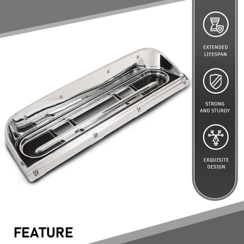 G-PLUS Dash Bezel Trim Compatible with Ford F100 F350 Truck 1967 1968 1969 1970 1971 1972 Chrome Dashboard Cover Panel in Saudi Arabia