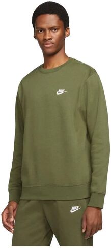 Nike Men's NSW Club Crew (Rough Green, 3XL) in Saudi Arabia