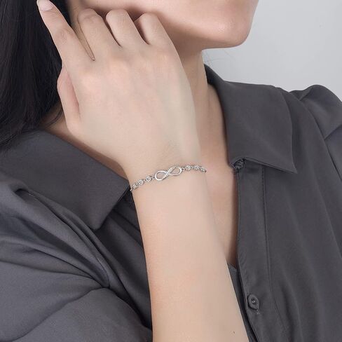 To My Daughter Bracelet From Dad And Mom With Heartfelt Message & Elegant Box, Valentines Day Gifts For Daughter, Bracelet Gift From Daddy Mommy On Birthday, Graduation, Wedding, Christmas in Saudi Arabia