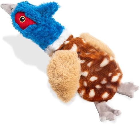 Dog Squeaky Toy Set – 4-Pack Durable Plush Duck, Pheasant, Goose for Small and Medium Dogs – Soft Bird Chew Toys with Crinkle Sound for Puppy Play, Interactive Training in Kuwait