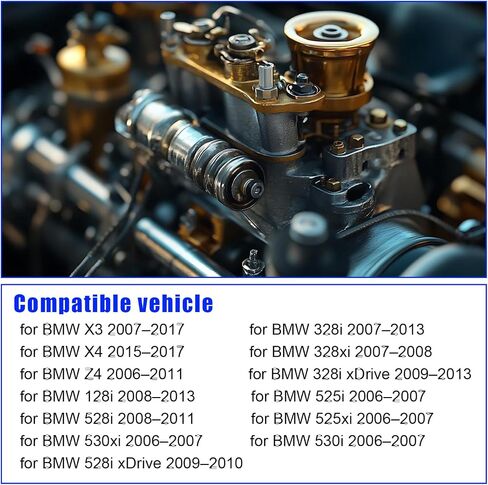 محرك العمود غريب الأطوار محرك Valvetronic محرك متوافق مع BMW 128i 325i 325xi 328i 328xi 330i 525i 525xi 528i 530i x3 x5 Z4 استبدال OE 11377518204 ، 1137754838888888888 in Saudi Arabia