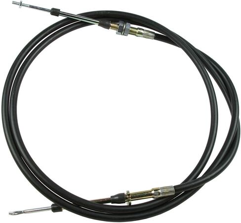 B&M Racing 8 Ft. Super Duty Shift Cable, Black in Saudi Arabia