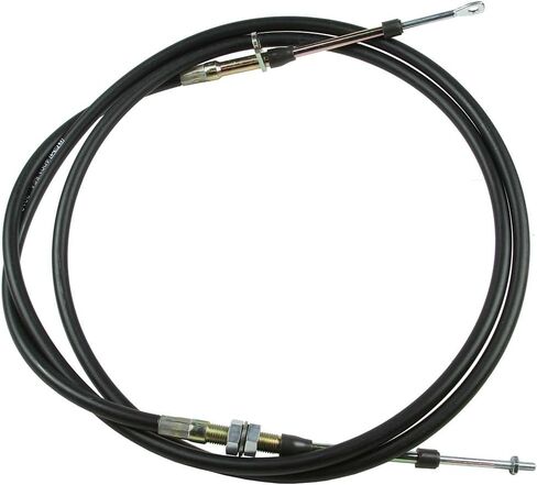 B&M Racing 8 Ft. Super Duty Shift Cable, Black in Saudi Arabia