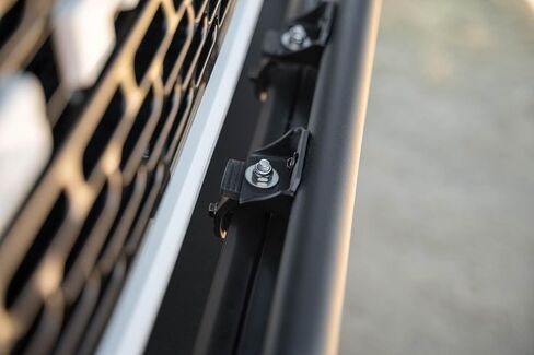 DV8 Offroad Capable Bull Bar for 2021-2025 Ford Bronco | Designed for The Capable Front Bumper | Compatible w/ (1) 13-20" Light Bar or 3" Pod Lights | Adjustable & Removable Light Tabs | Steel in Saudi Arabia