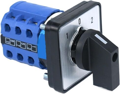1PCS SZW26/LW26-20 1-0-2 3 الموضع 3 مفاتيح CAM CAM الطور مفتاح التبديل مفتاح التبديل 64x64 48x48 مم. in Saudi Arabia
