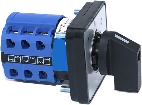 1PCS SZW26/LW26-20 1-0-2 3 الموضع 3 مفاتيح CAM CAM الطور مفتاح التبديل مفتاح التبديل 64x64 48x48 مم. in Saudi Arabia
