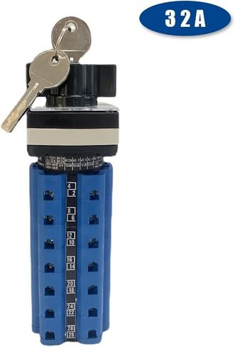 LW26-32F مع مفتاح ثلاثة موضع القفل النقل العالمي 32A 690V تبديل الطاقة المزدوج محرك العكس in Kuwait