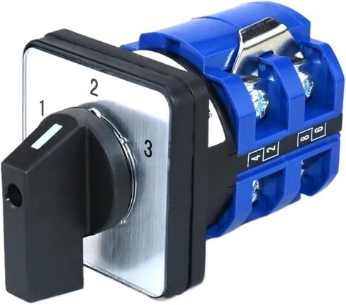 SZW26/LW26-63 63A 1-2-3 3 Position 2 Phase 8 Terminals Electrical Ganrator Universal Rotary Changeover Cam Switch in Saudi Arabia