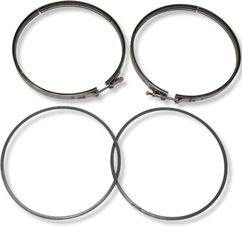 DPF Filter Clamp & Gasket Kit ISX Replaces OEM Part Numbers 2871453 2871863 in Saudi Arabia