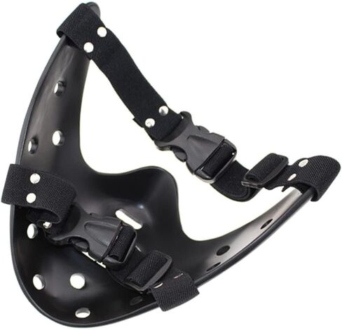 Hannibal Lecter Mask صمت فيلم The Lambs Horror Movie Demon Mask Killer Mostume Prop for Halloween in Kuwait