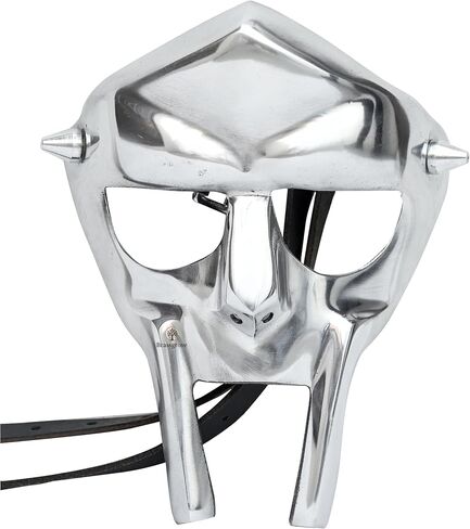 MF Doom Mask Silver Medieval Roman Gladiator Face Mask | 18 جرام قناع الفولا in Saudi Arabia