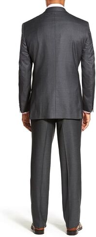 GN Luciano Men's Two Button 2 Piece Modern Fit Suit Ticket Pocket Jacket in Saudi Arabia