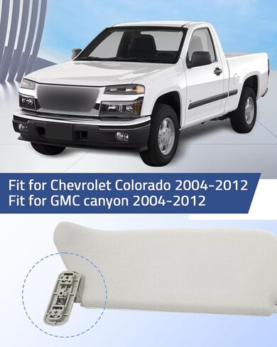 Sun Visor Mount Fits for Chevrolet Colorado GMC Canyon 2004-2011, Driver Passenger Sunshade Clip in Saudi Arabia