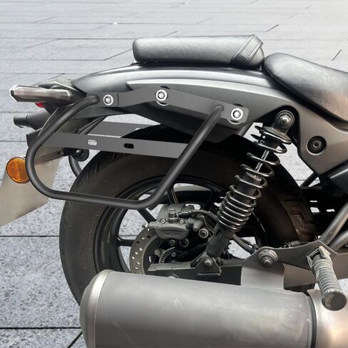 رف أمتعة Xitomer متوافق مع 2025 Eliminator 500 2024 Eliminator 450 Pannier Racks Motorcycle Saddlebag Support Carrier in Saudi Arabia