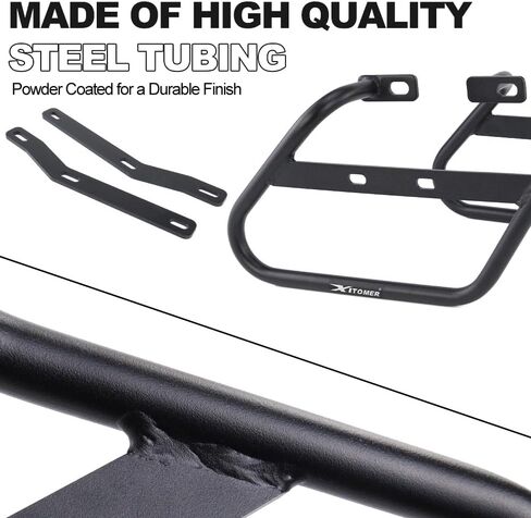رف أمتعة Xitomer متوافق مع 2025 Eliminator 500 2024 Eliminator 450 Pannier Racks Motorcycle Saddlebag Support Carrier in Saudi Arabia