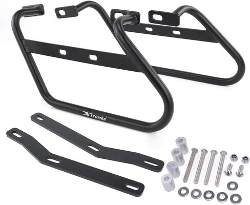 رف أمتعة Xitomer متوافق مع 2025 Eliminator 500 2024 Eliminator 450 Pannier Racks Motorcycle Saddlebag Support Carrier in Saudi Arabia