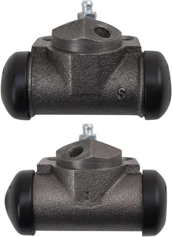 TRQ Rear Wheel Cylinder Set Driver & Passenger Side Compatible with 59-78 American Motors 71-99 Dodge 49-75 Ford 68-71 International 76-01 Jeep 61-75 Mercury 78-83 Plymouth in Saudi Arabia
