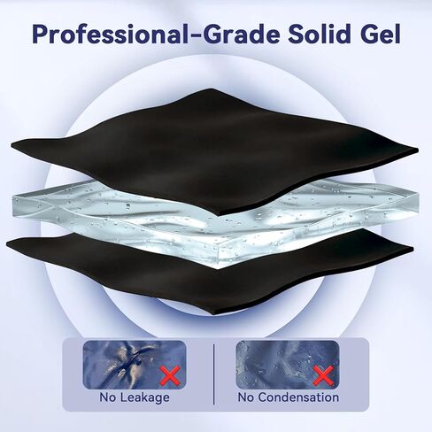 غلاف حزمة الجليد Kingpavonini 3-in-1 بعد الجراحة البديلة ، وحزم ثلج هلام قابلة لإعادة الاستخدام للإصابات ، والعلاج البارد/الساخن ، ولفائف الجليد لتخفيف آلام الركبة ، والتورم ، والتهاب المفاصل ، ودموع الغضروف المفصلي ، و ACL in Kuwait