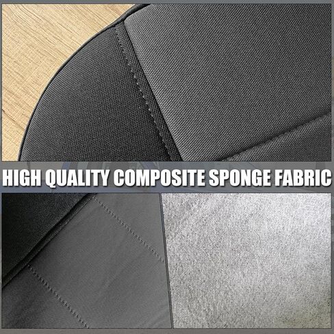 SAPUBK Custom-fit Front Seat Covers Replacement for John Deere XUV 835/865, Driver and Passenger Knitted Fabric Composite Soft Foam Lining Airmesh Breathable Seat Cover in Saudi Arabia